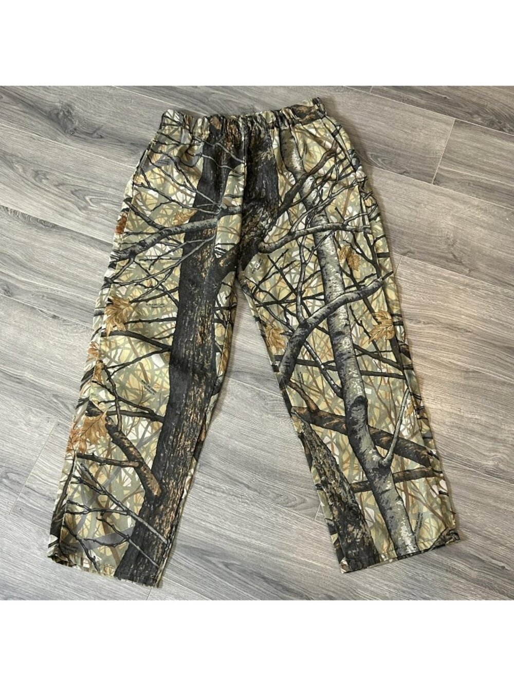 Vintage Ideal Pants Mens XL 32x30 Camo Lightweight Apparition Skyline Woodland
